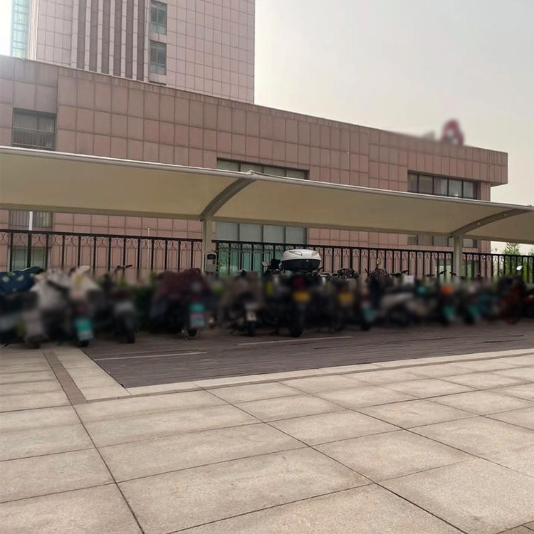 桂东县膜结构电动车棚